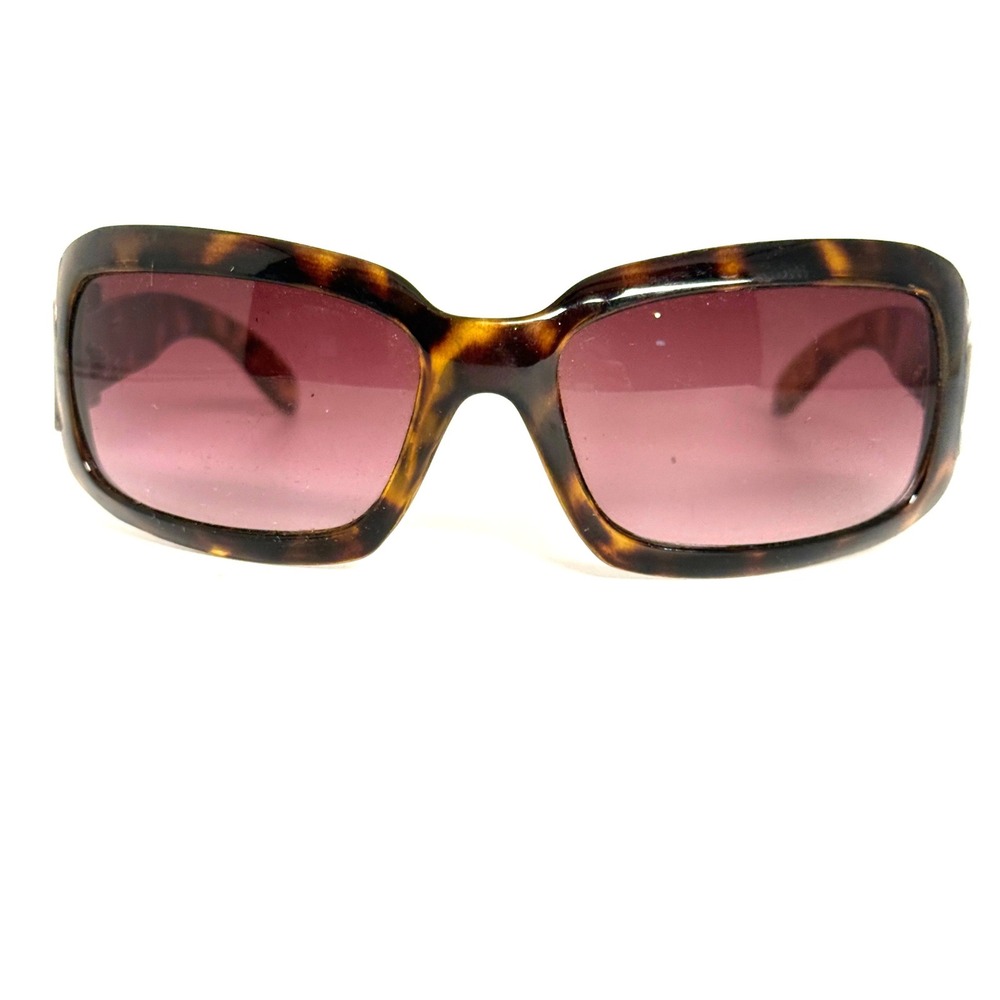 Daisy‎ Fuentes Womens Tortoise Shell Rectangle Sunglasses DF1211697 Brown Tint